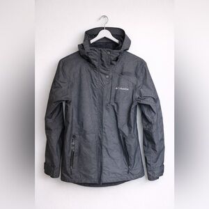 Columbia Interchange Waterproof Hooded Jacket Gray Size S Women’s